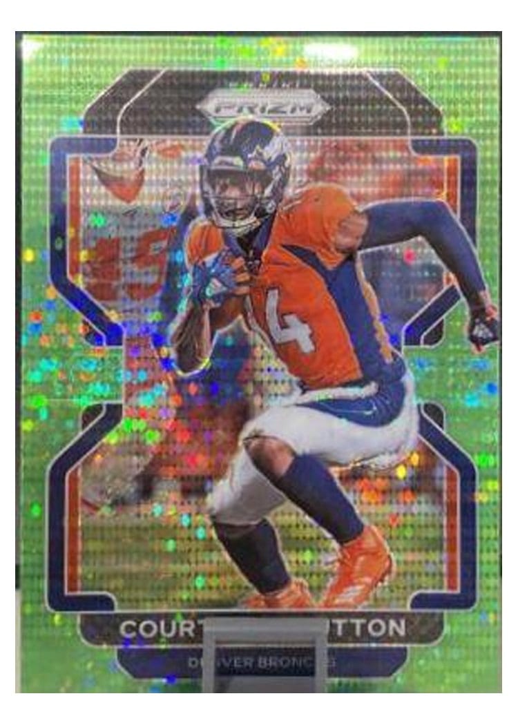 2021 Panini Prizm Base Set Courtland Sutton #198 card