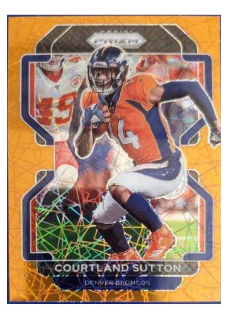 2021 Panini Prizm Base Set Courtland Sutton #198 card