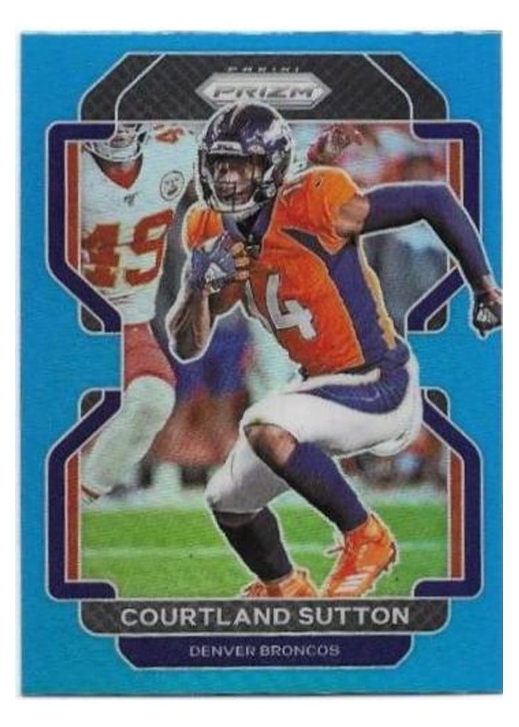 2021 Panini Prizm Base Set Courtland Sutton #198 card
