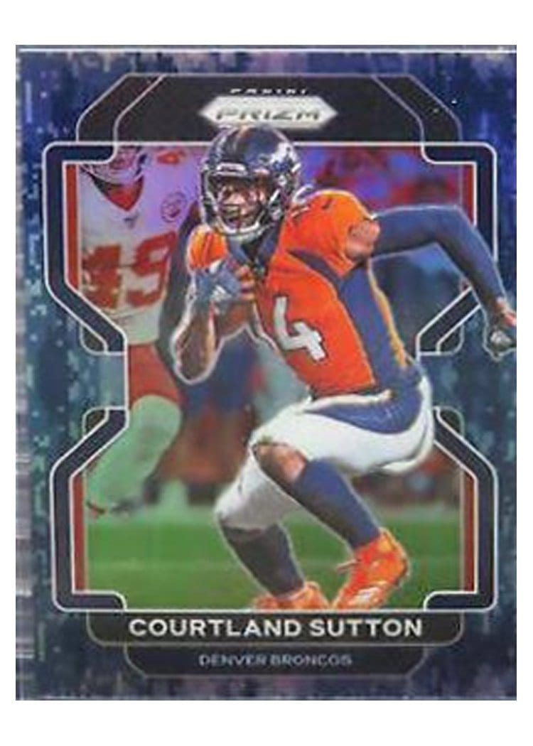 2021 Panini Prizm Base Set Courtland Sutton #198 card