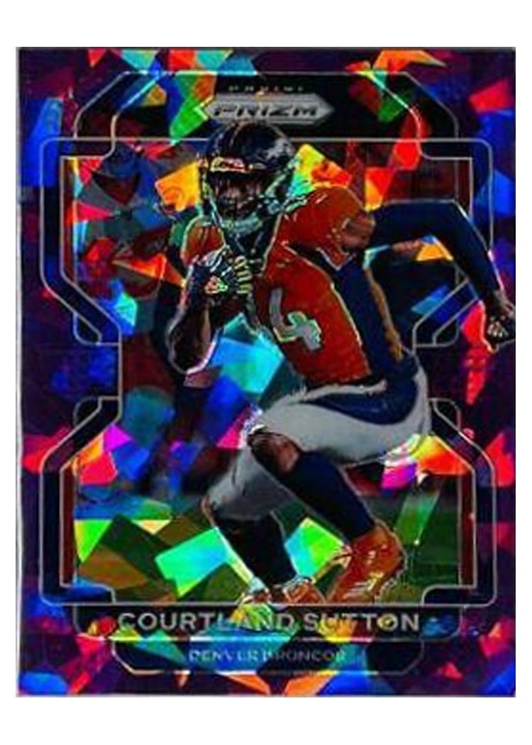 2021 Panini Prizm Base Set Courtland Sutton #198 card