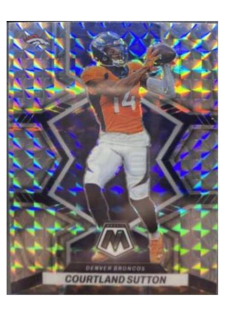 2022 Panini Mosaic Base Set Courtland Sutton #59 card