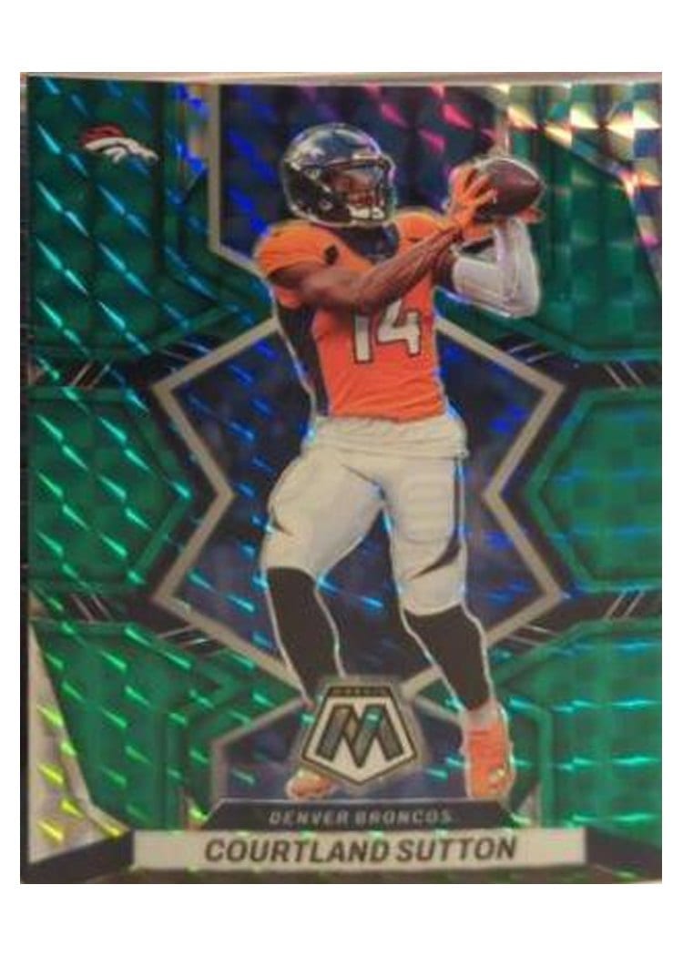 2022 Panini Mosaic Base Set Courtland Sutton #59 card