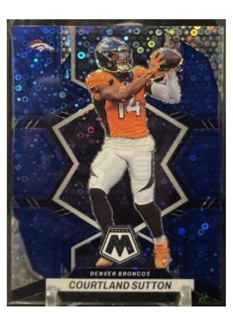 2022 Panini Mosaic Base Set Courtland Sutton #59 card