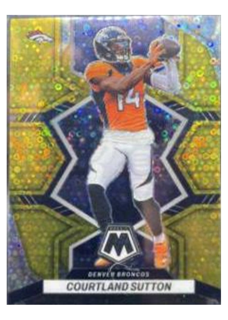 2022 Panini Mosaic Base Set Courtland Sutton #59 card