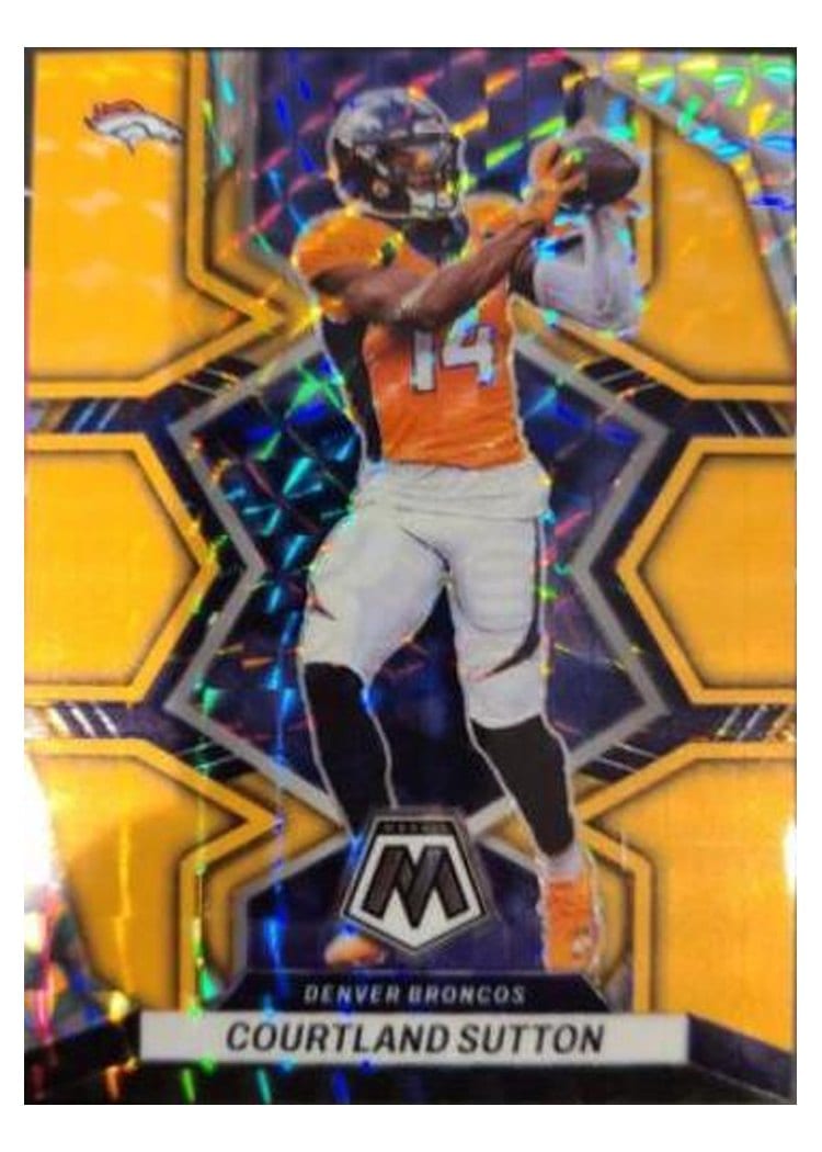 2022 Panini Mosaic Base Set Courtland Sutton #59 card