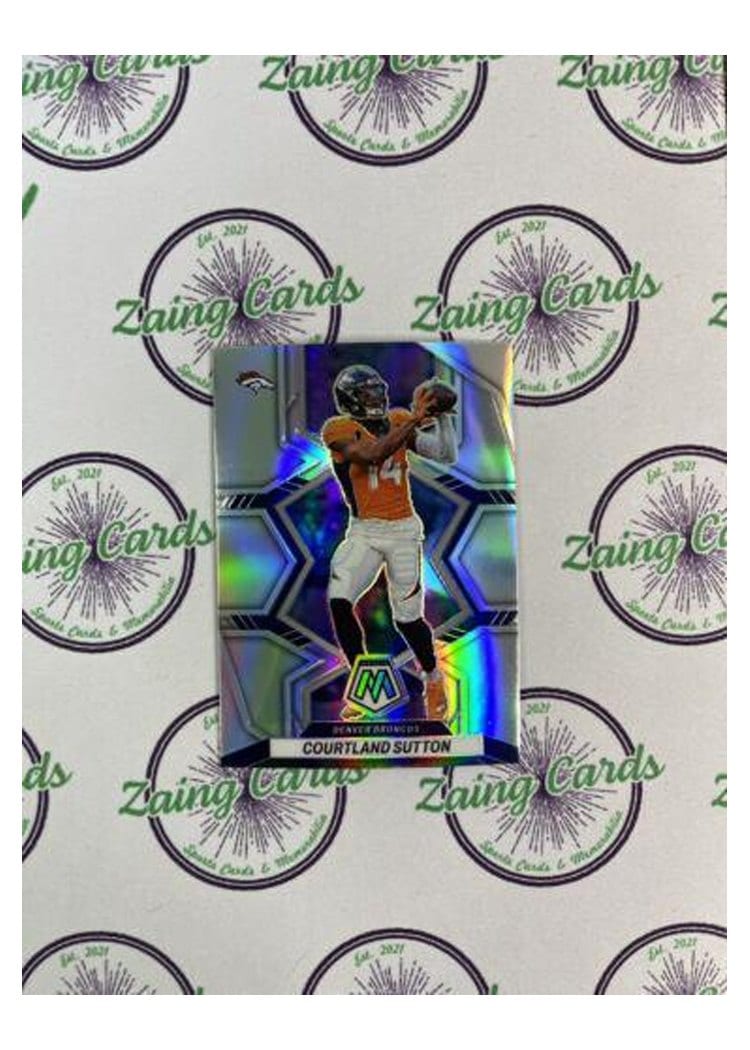 2022 Panini Mosaic Base Set Courtland Sutton #59 card