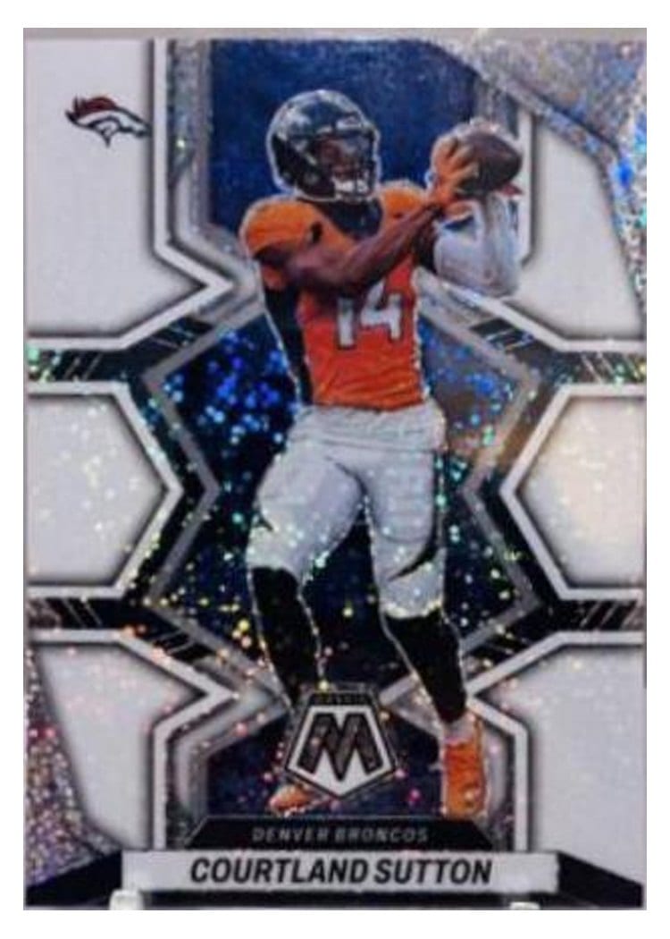2022 Panini Mosaic Base Set Courtland Sutton #59 card
