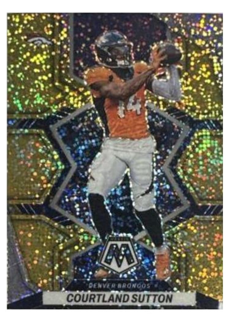 2022 Panini Mosaic Base Set Courtland Sutton #59 card