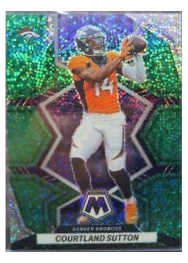 2022 Panini Mosaic Base Set Courtland Sutton #59 card