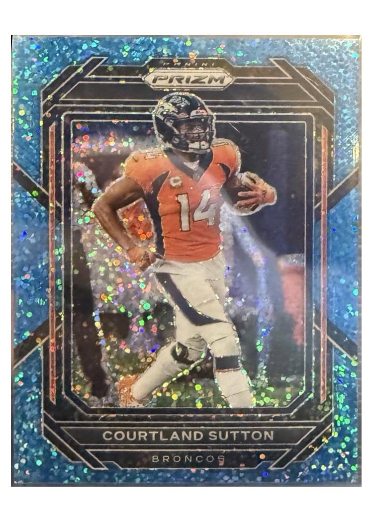 2022 Panini Prizm Base Set Courtland Sutton #90 card