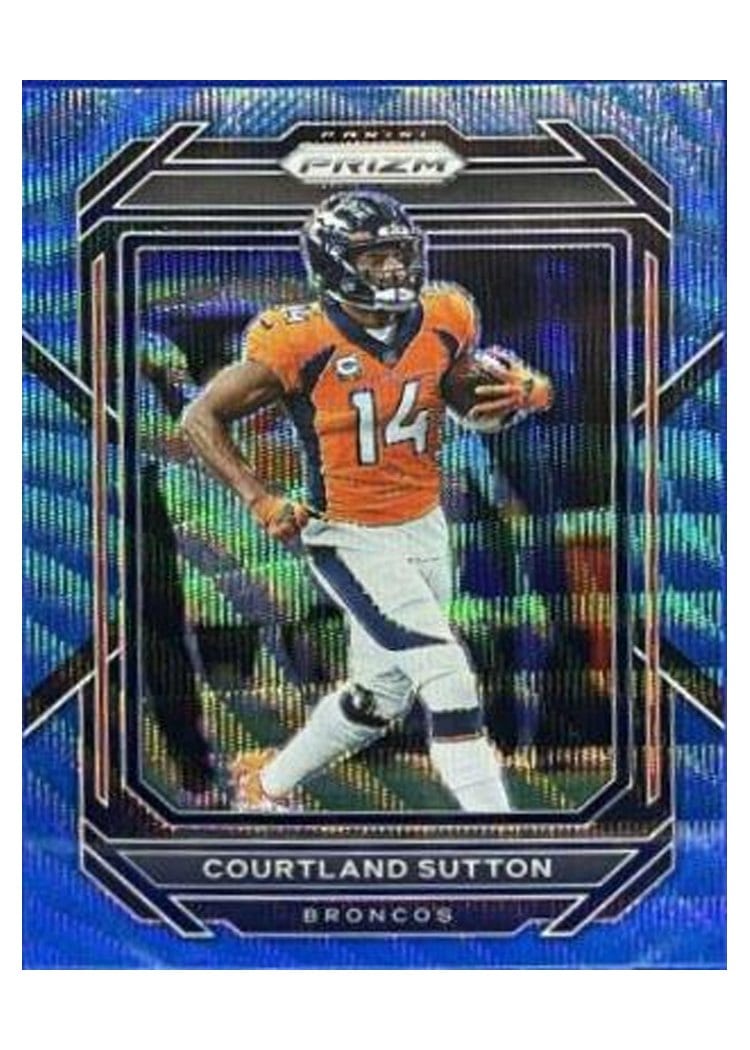 2022 Panini Prizm Base Set Courtland Sutton #90 card