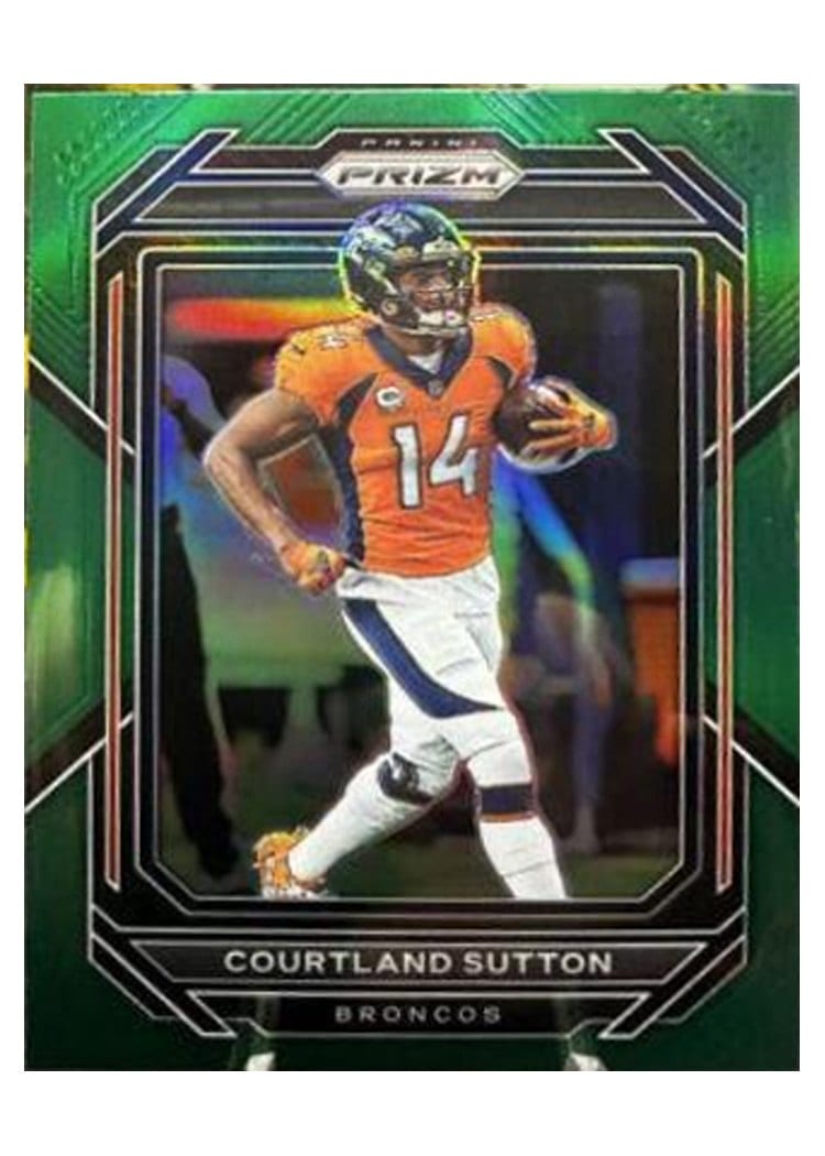 2022 Panini Prizm Base Set Courtland Sutton #90 card