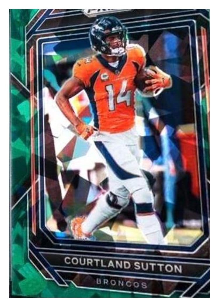 2022 Panini Prizm Base Set Courtland Sutton #90 card