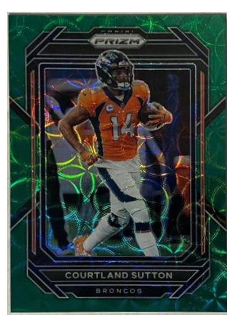 2022 Panini Prizm Base Set Courtland Sutton #90 card