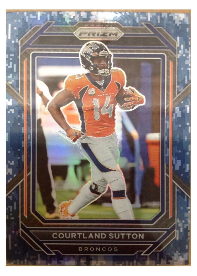 2022 Panini Prizm Base Set Courtland Sutton #90 card