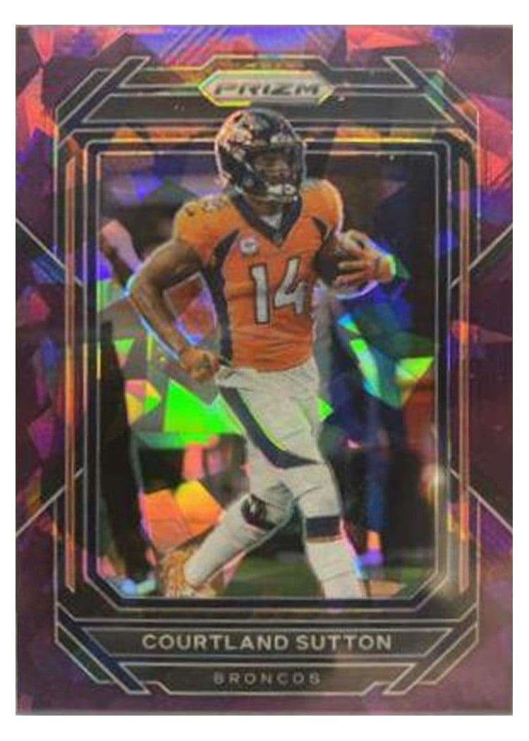 2022 Panini Prizm Base Set Courtland Sutton #90 card