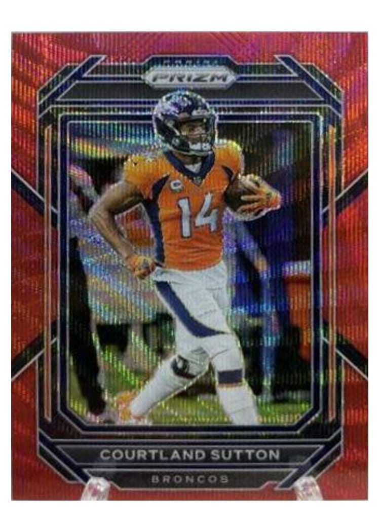 2022 Panini Prizm Base Set Courtland Sutton #90 card