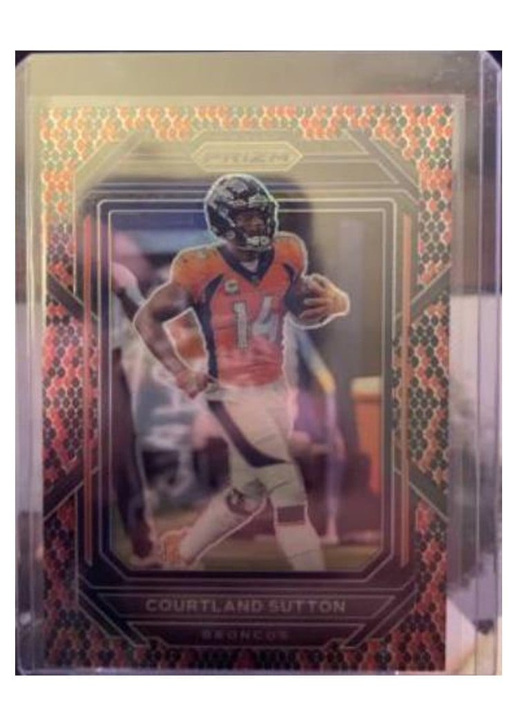 2022 Panini Prizm Base Set Courtland Sutton #90 card