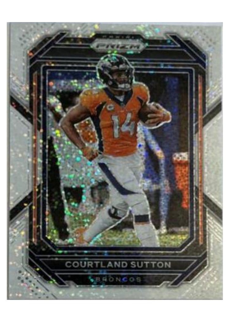 2022 Panini Prizm Base Set Courtland Sutton #90 card