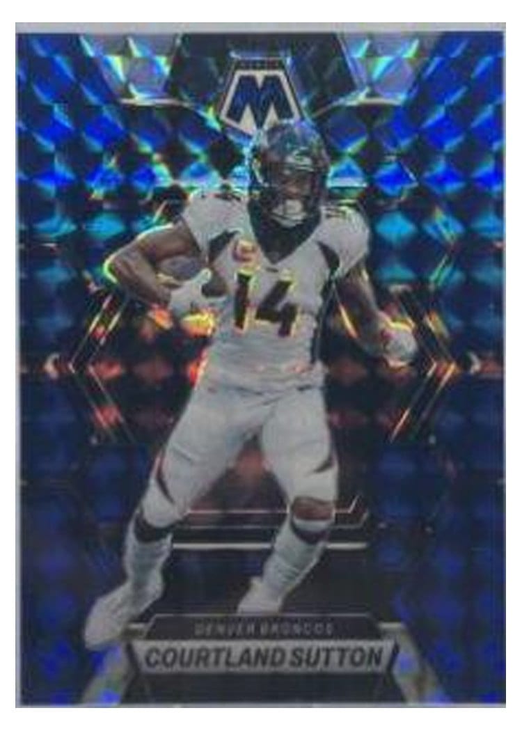 2023 Panini Mosaic Base Set Courtland Sutton #67 card