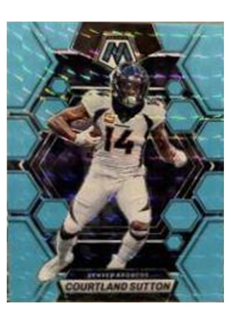 2023 Panini Mosaic Base Set Courtland Sutton #67 card