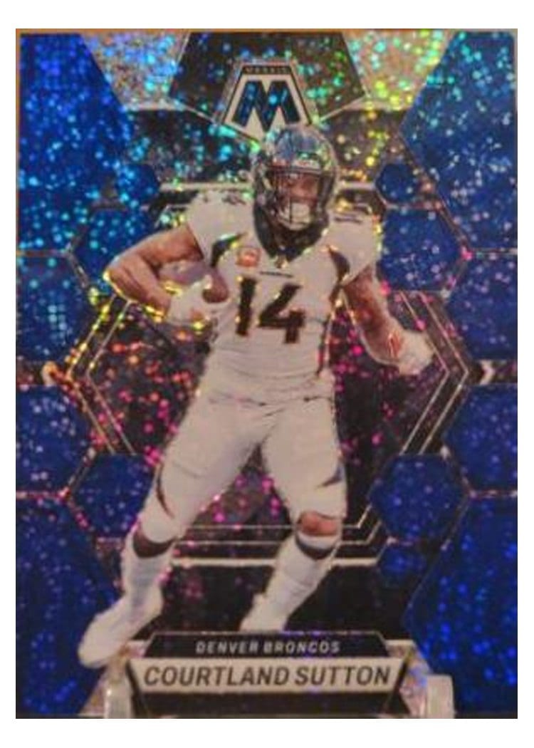 2023 Panini Mosaic Base Set Courtland Sutton #67 card