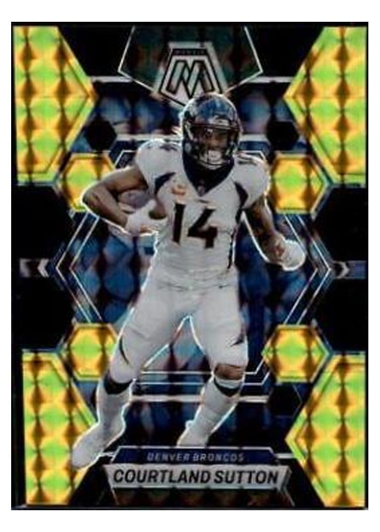 2023 Panini Mosaic Base Set Courtland Sutton #67 card