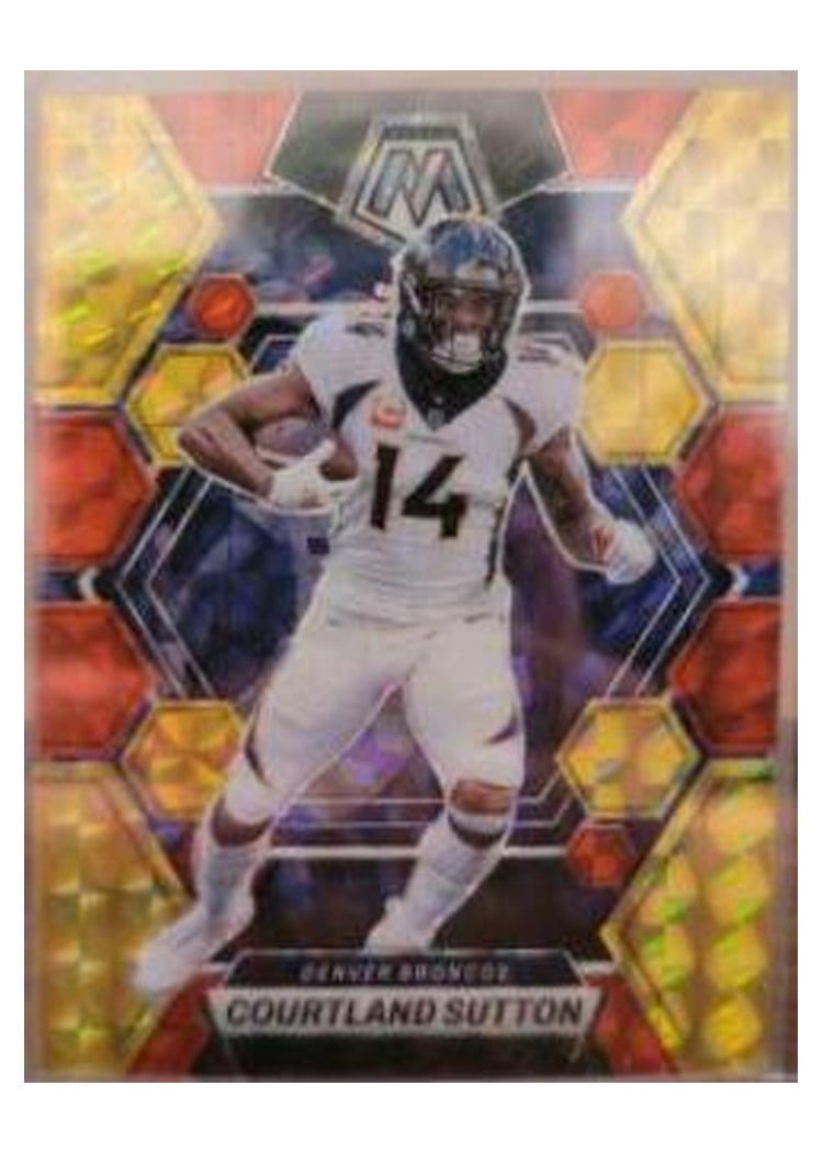 2023 Panini Mosaic Base Set Courtland Sutton #67 card