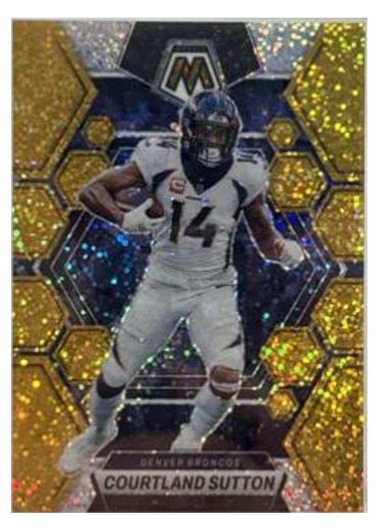 2023 Panini Mosaic Base Set Courtland Sutton #67 card