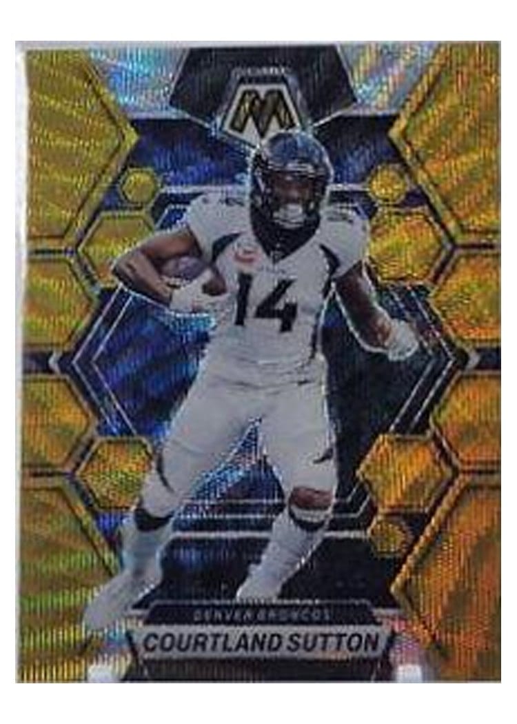 2023 Panini Mosaic Base Set Courtland Sutton #67 card