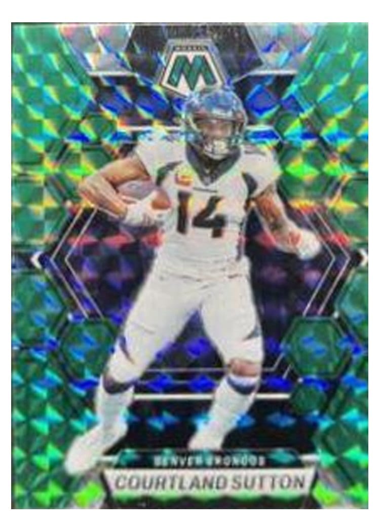 2023 Panini Mosaic Base Set Courtland Sutton #67 card
