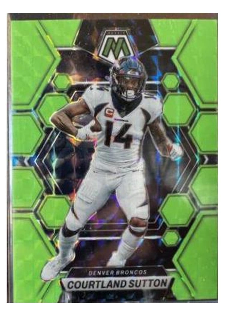 2023 Panini Mosaic Base Set Courtland Sutton #67 card