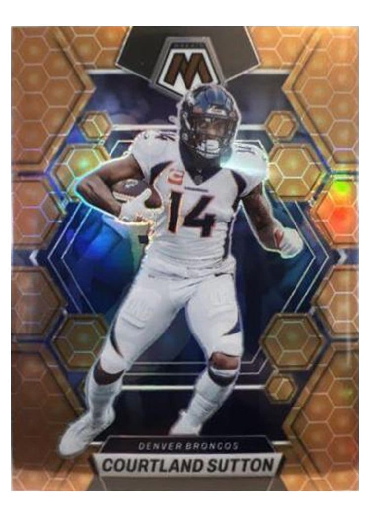 2023 Panini Mosaic Base Set Courtland Sutton #67 card