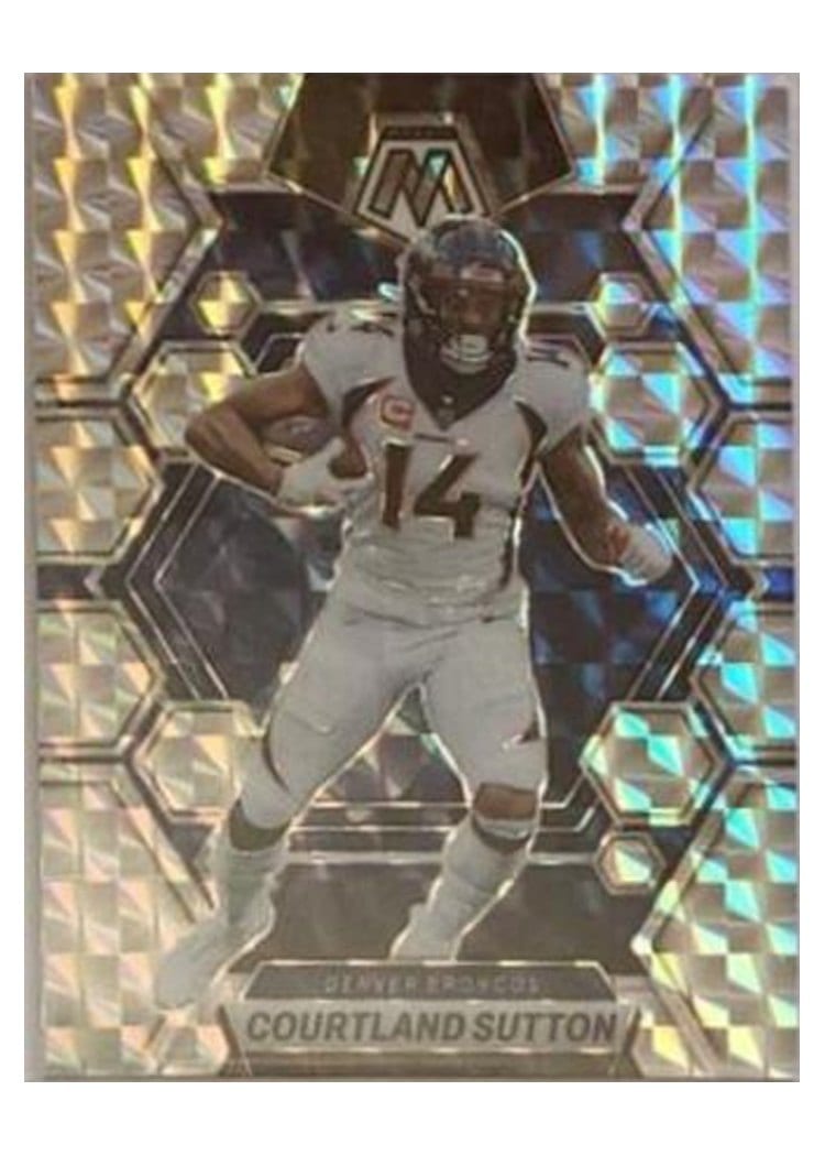 2023 Panini Mosaic Base Set Courtland Sutton #67 card