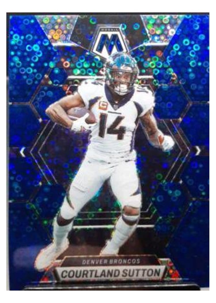 2023 Panini Mosaic Base Set Courtland Sutton #67 card