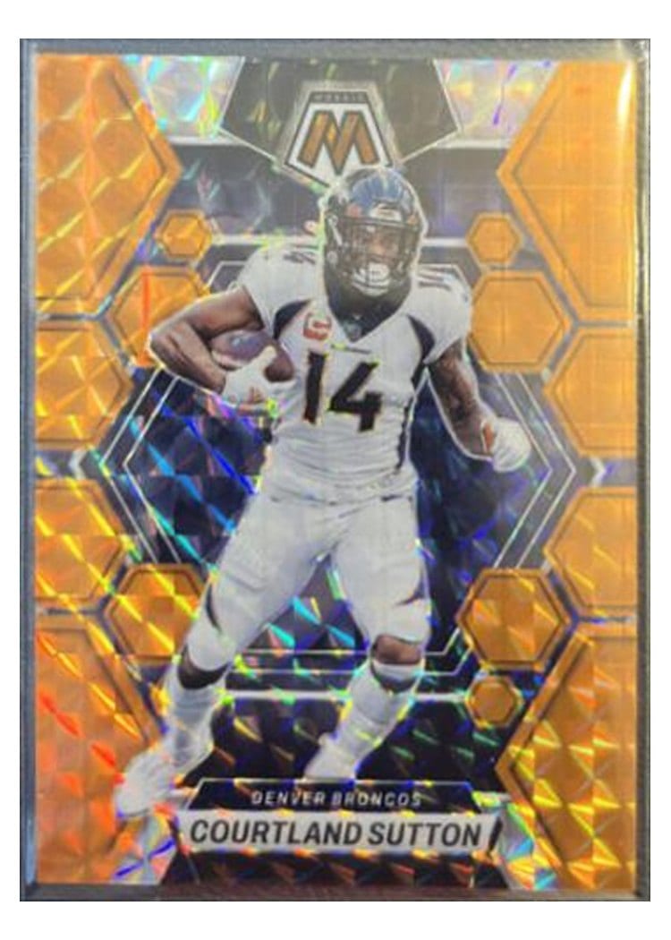 2023 Panini Mosaic Base Set Courtland Sutton #67 card