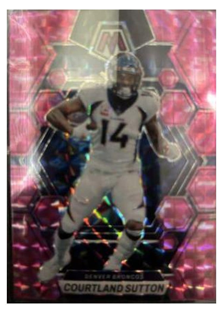 2023 Panini Mosaic Base Set Courtland Sutton #67 card
