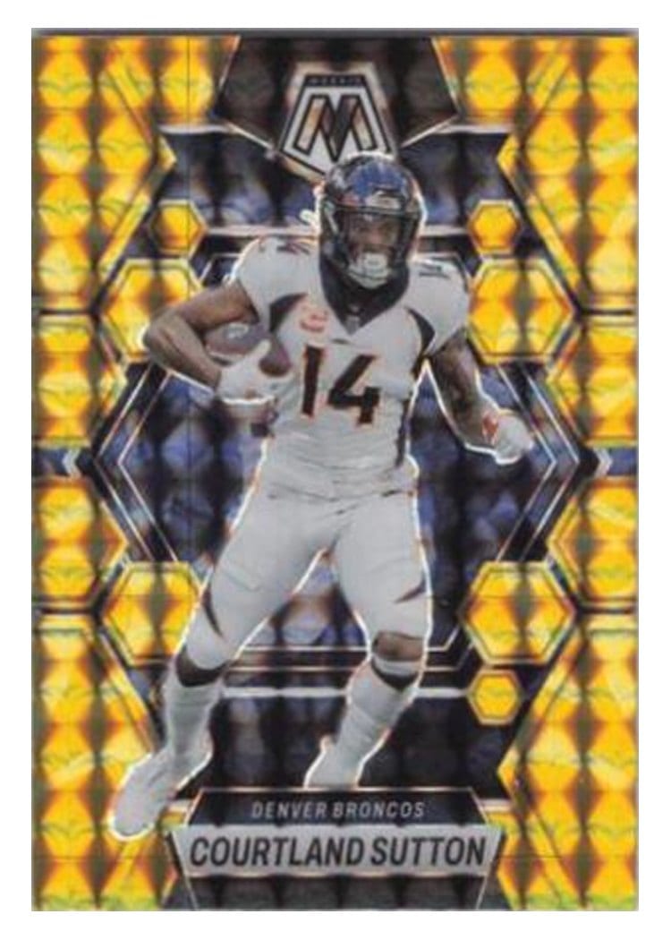 2023 Panini Mosaic Base Set Courtland Sutton #67 card