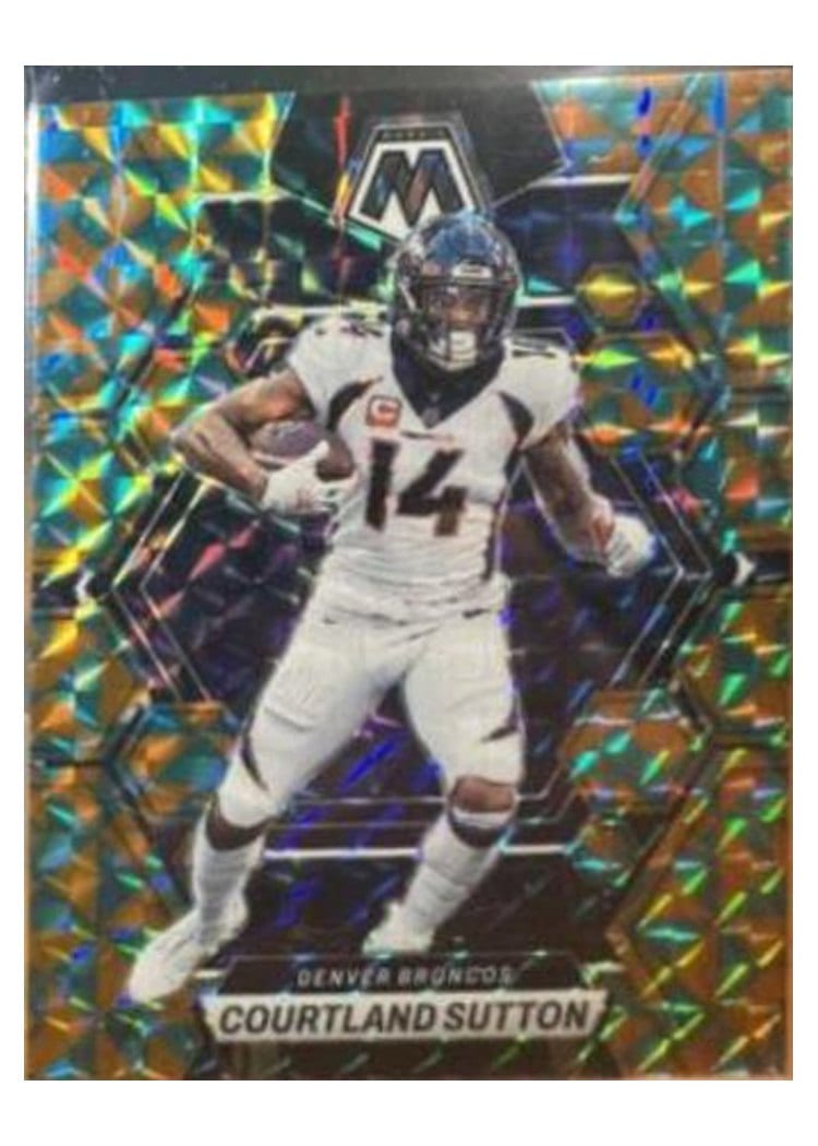 2023 Panini Mosaic Base Set Courtland Sutton #67 card