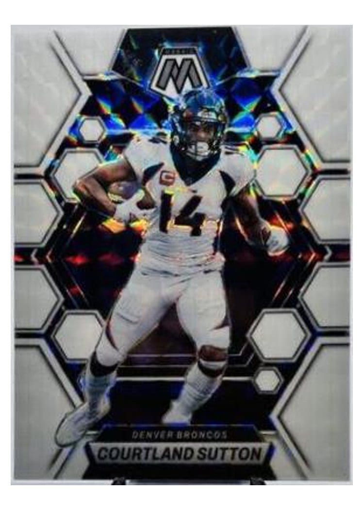 2023 Panini Mosaic Base Set Courtland Sutton #67 card