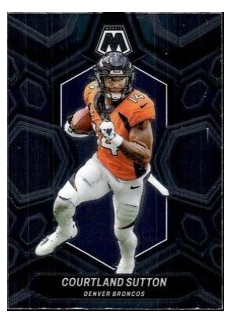 2024 Panini Mosaic Base Set Courtland Sutton #66 card