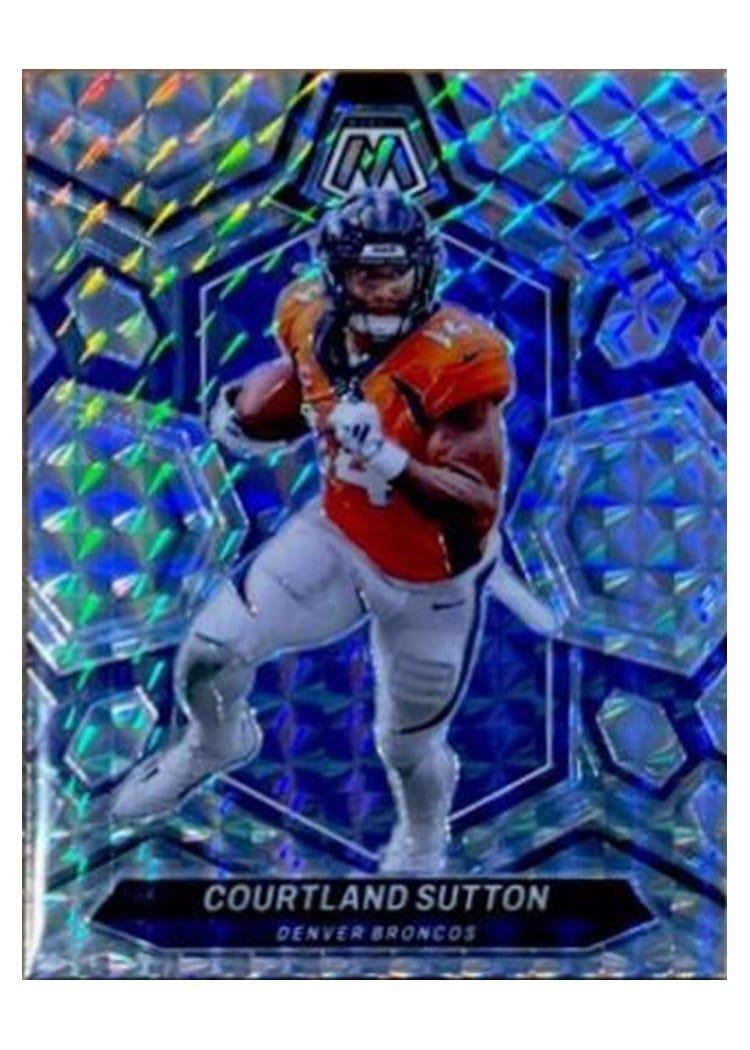 2024 Panini Mosaic Base Set Courtland Sutton #66 card