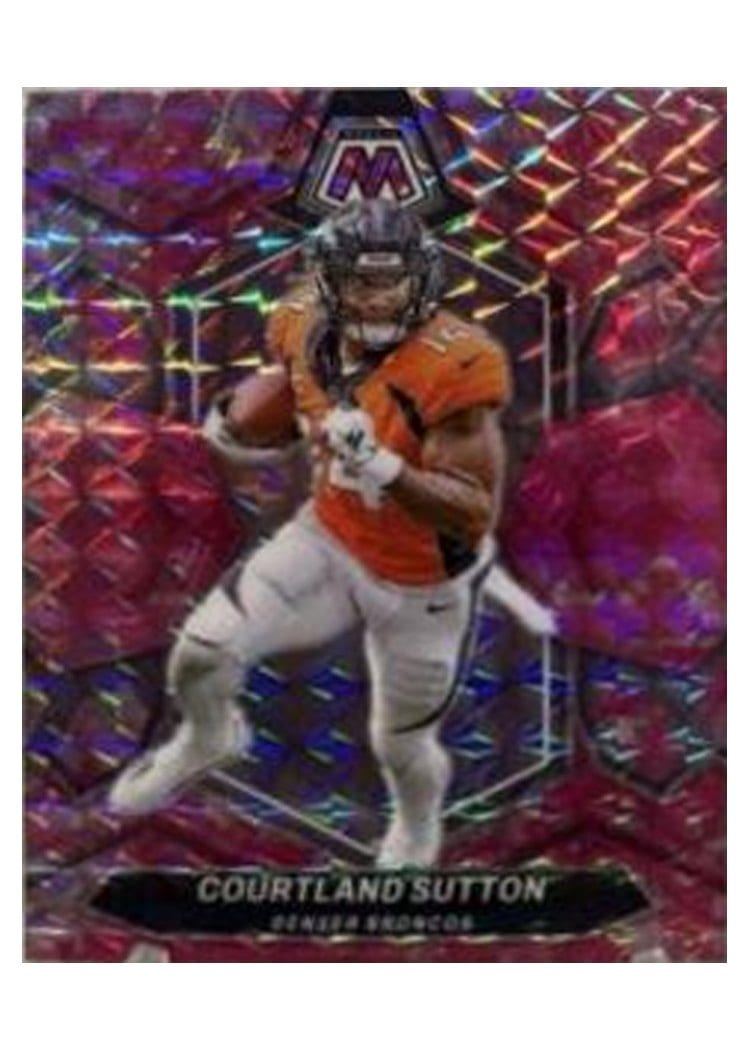2024 Panini Mosaic Base Set Courtland Sutton #66 card