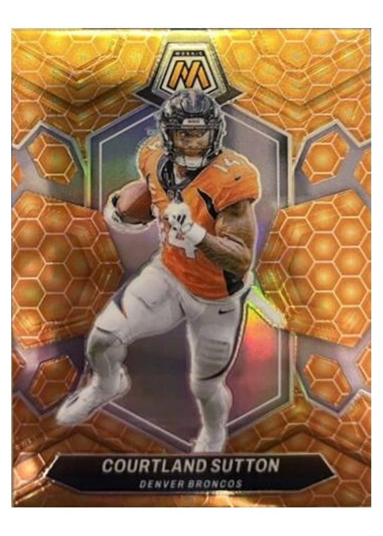 2024 Panini Mosaic Base Set Courtland Sutton #66 card