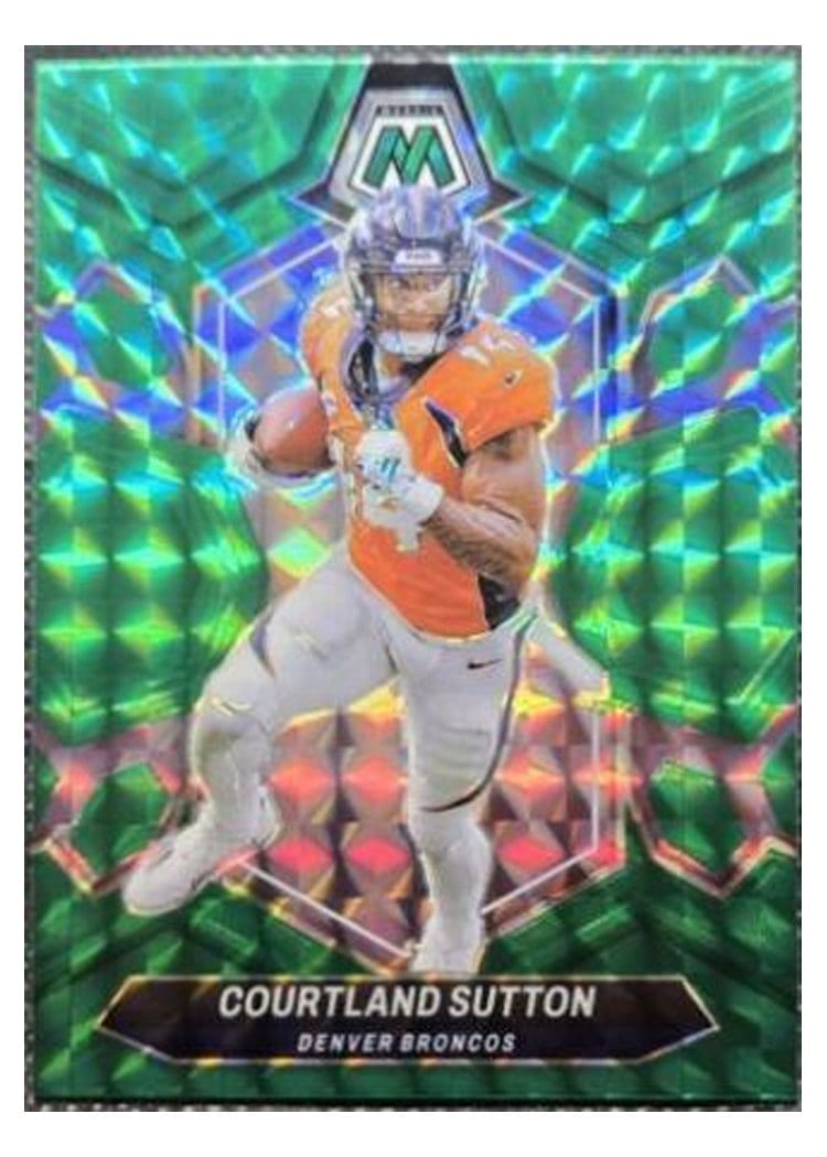 2024 Panini Mosaic Base Set Courtland Sutton #66 card