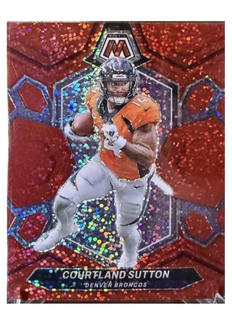2024 Panini Mosaic Base Set Courtland Sutton #66 card