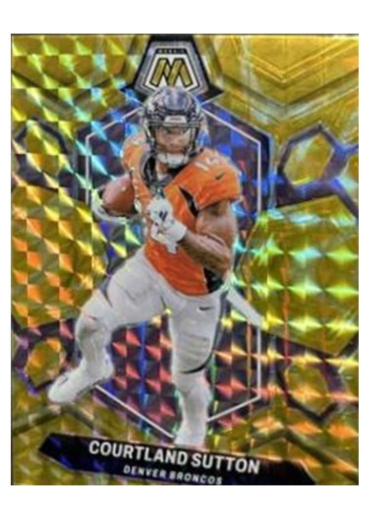 2024 Panini Mosaic Base Set Courtland Sutton #66 card