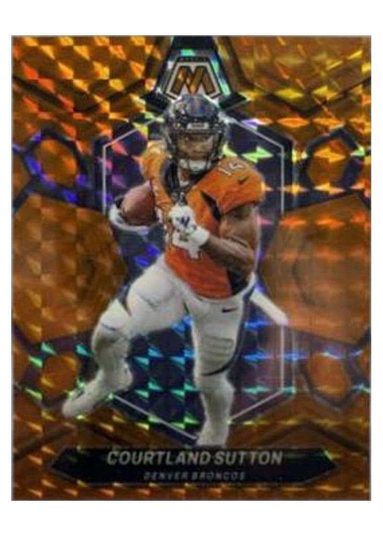 2024 Panini Mosaic Base Set Courtland Sutton #66 card