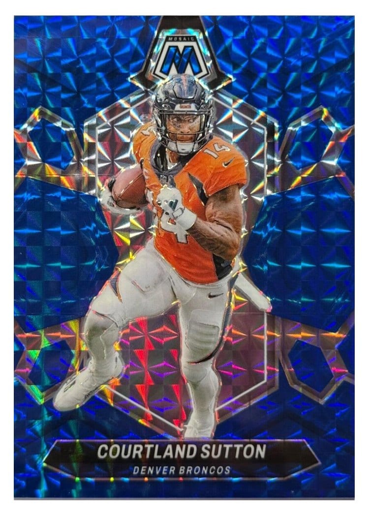 2024 Panini Mosaic Base Set Courtland Sutton #66 card